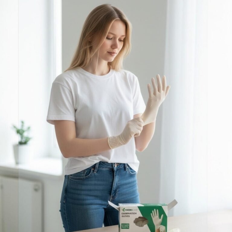Home Kromacare Examination Gloves for Medical and Healthcare Protection