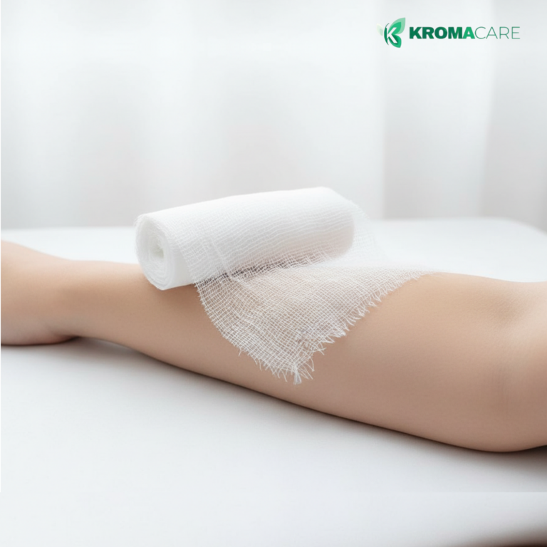 Home Kromacare Gauze Cloth for Surgical Dressing and Medical Applications