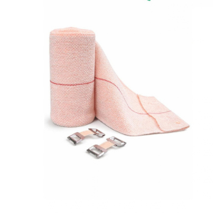 kromacare cotton crepe bandage 10cm with metal clips